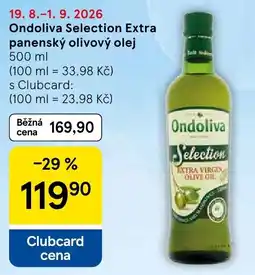 Tesco Ondoliva Selection Extra panenský olivový olej nabídka
