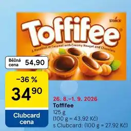 Tesco Toffifee nabídka