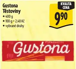 Albert Gustona těstoviny nabídka