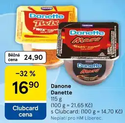 Tesco Danette Mars nabídka