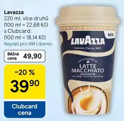 Tesco Lavazza latte macchiato nabídka