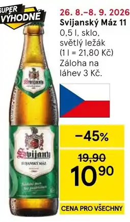 Tesco Svíjany svijanský máz nabídka