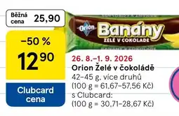 Tesco Orion žele v čokoládě nabídka