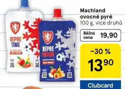 Tesco Machland ovocné pyré nabídka
