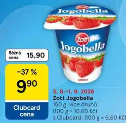 Tesco Zott Jogobella nabídka