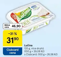 Tesco Lučina nabídka
