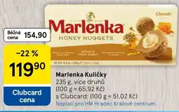 Tesco Marlenka kuličky nabídka