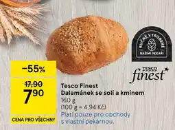 Tesco Tesco Finest Dalamánek se solí a kmínem nabídka