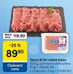 Tesco Tesco Krutí mleté maso nabídka