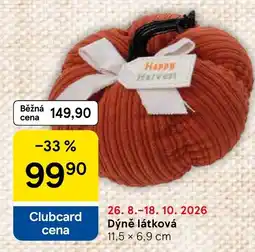 Tesco Happy Harvest Dýně látková nabídka