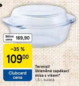 Tesco Termisil skleněná zapékací mísa s víkem nabídka