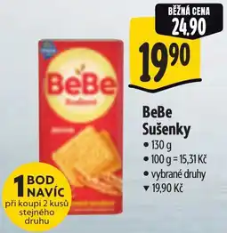 Albert BeBe Sušenky nabídka