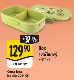 Albert Box svačinový nabídka