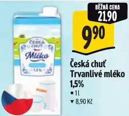Albert Česká chuť Trvanlivé mléko nabídka