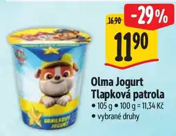 Albert Olma Jogurt Tlapková patrola nabídka