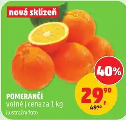 Penny Market Pomeranče nabídka