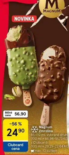 Tesco Magnum Zmrzlina nabídka