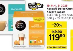 Tesco Nescafé Dolce Gusto kávové kapsle nabídka