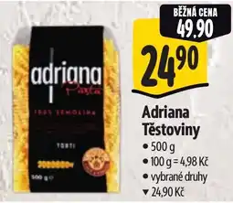 Albert Adriana Těstoviny nabídka