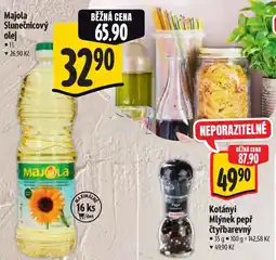 Albert Majola slunečnicový olej nabídka