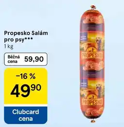 Tesco Propesko Salám pro psy nabídka