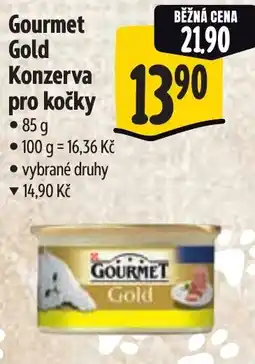 Albert Gourmet Gold konzerva pro kočky nabídka