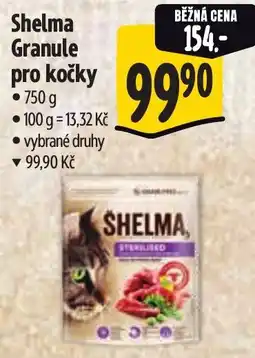 Albert Shelma granule pro kočky nabídka