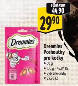 Albert Dreamies Pochoutky pro kočky nabídka
