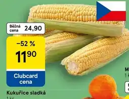 Tesco Kukuřice sladká nabídka