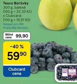 Tesco Tesco Boruvky nabídka