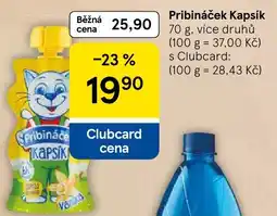 Tesco Pribináček Kapsík nabídka