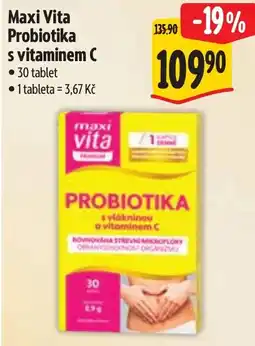 Albert Maxi Vita Probiotika s vitaminem C nabídka