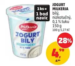 Penny Market Milkeria jogurt bílý nízkotučný nabídka