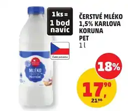 Penny Market Čerstvé mléko nabídka