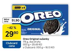 Tesco Oreo original sušenky nabídka