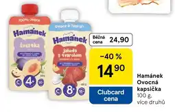 Tesco Hamánek Ovocná kapsička nabídka