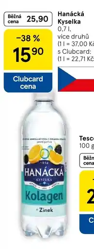 Tesco Hanácká Kyselka Kolagen nabídka
