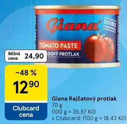 Tesco Giana rajčatový protlak nabídka