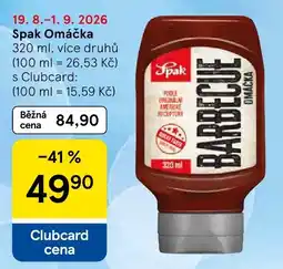 Tesco Spak omáčka barbecue nabídka