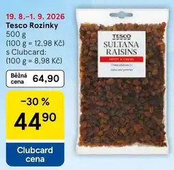 Tesco Tesco rozinky nabídka