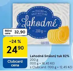 Tesco Lahodné Směsný tuk 82% nabídka