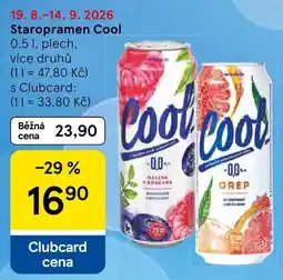 Tesco Staropramen Cool nabídka