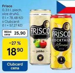 Tesco Frisco nabídka