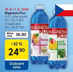 Tesco Magnesia Plus nabídka