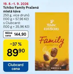 Tesco Tchibo Family Pražená mletá káva nabídka