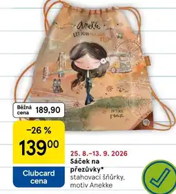 Tesco Anekke sáček na přezůvky nabídka