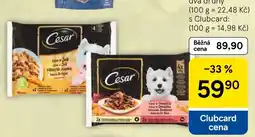 Tesco Cesar výběr v omáčce nabídka