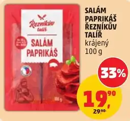 Penny Market Reznikuv talir salam paprikas nabídka