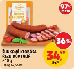 Penny Market Řezníkův talíř šunková klobása nabídka