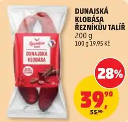 Penny Market Rezničkův talíř dunajská klobása nabídka